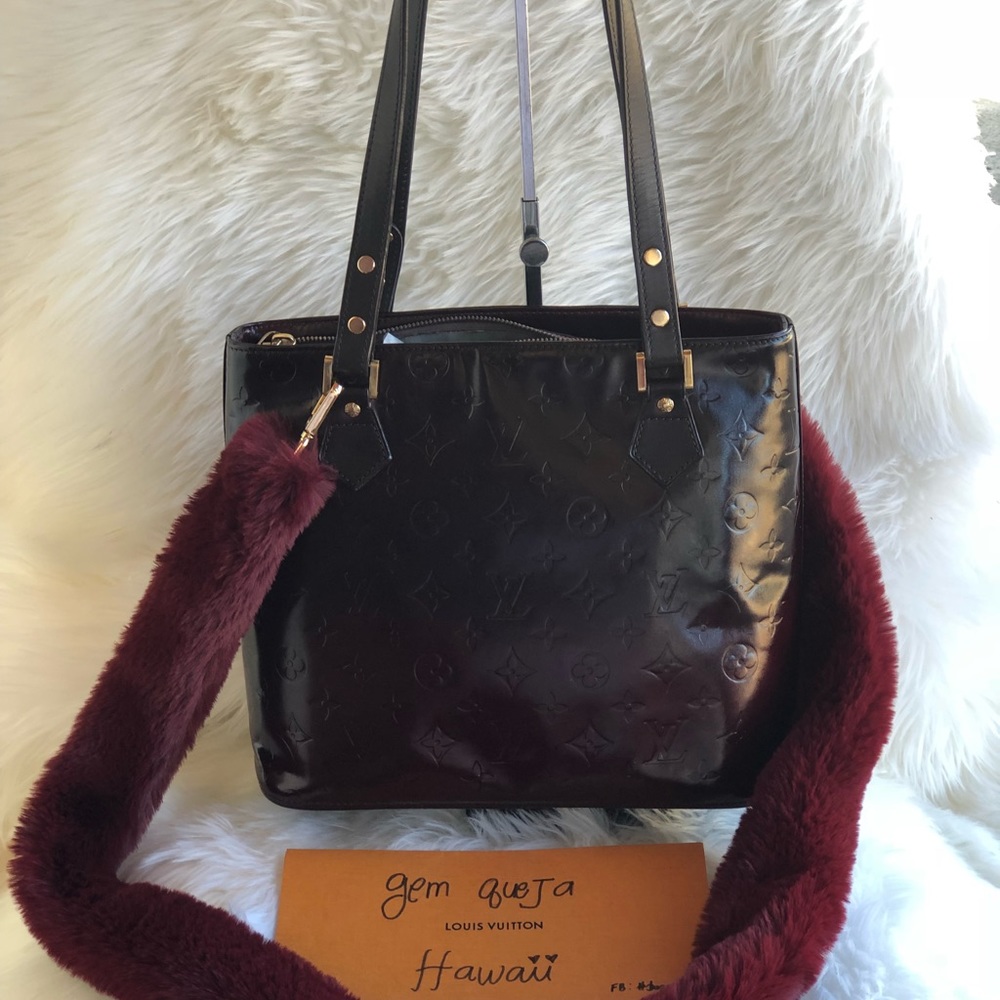 Authentic Louis Vuitton Houston Vernis Revamped